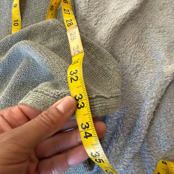 Isabella Bird Linen Silk Knit Button Front Midi Skirt Olive Green Size L Coastal - Picture 11 of 12